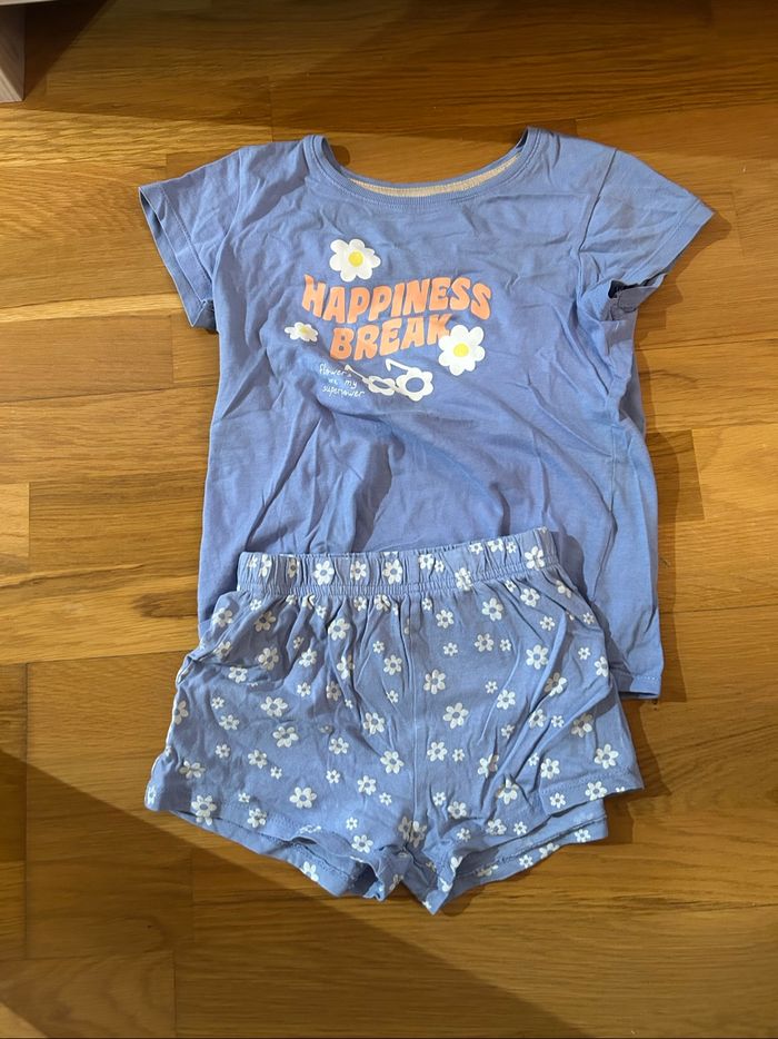 Lot de 3 pyjamas shorts fille - photo numéro 2