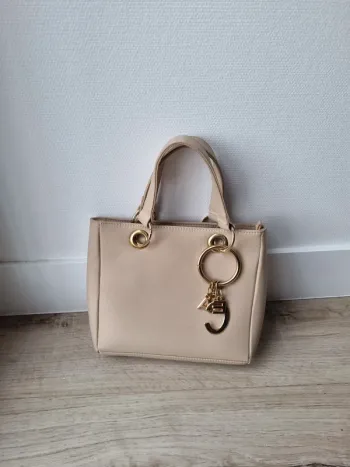 Petit sac a main avec anse cecila made in france