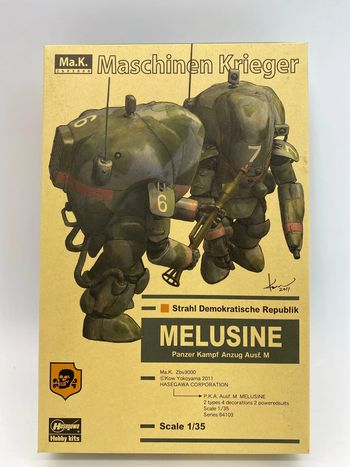 Maquette Hasegawa Maschienen Krieger Melusine