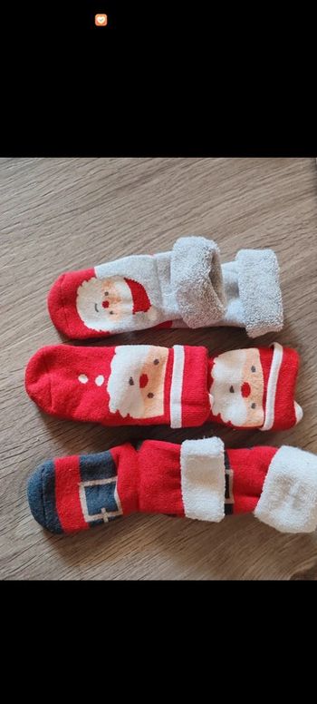 Chaussette de Noël 3-6 mois
