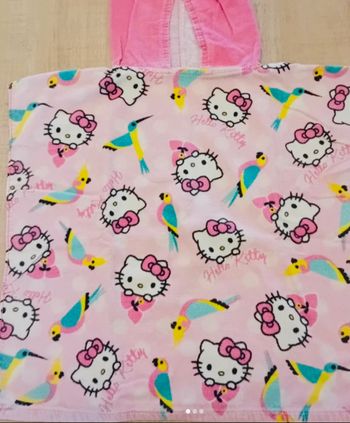 Cape de bain hello kitty