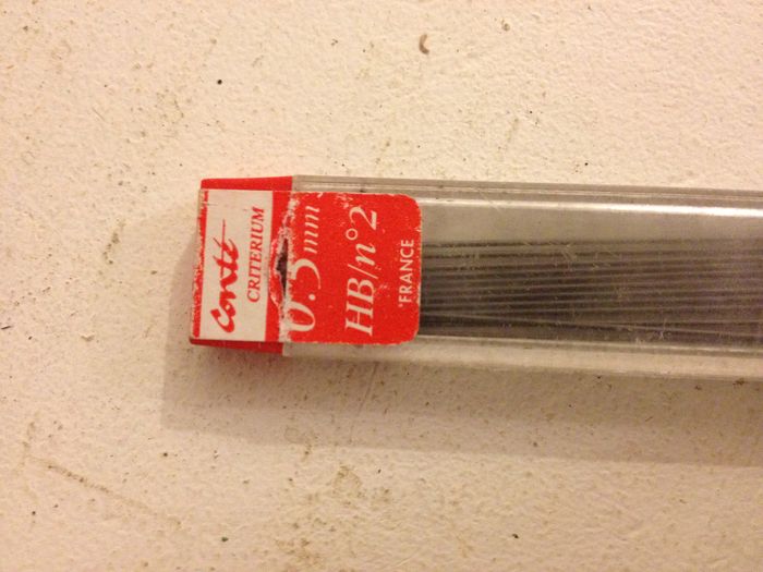 Lot mines pour recharger stylo crayon à papier - photo numéro 2