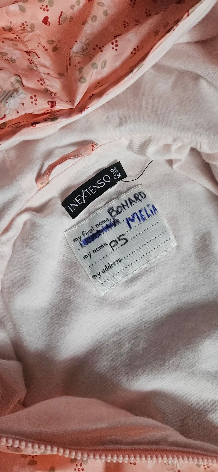 Veste coupe vent taille 3 ans - photo numéro 3