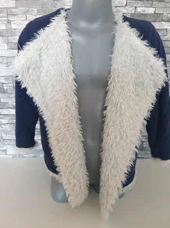 Gilet  polaire Vert Baudet 5 ans reversibl