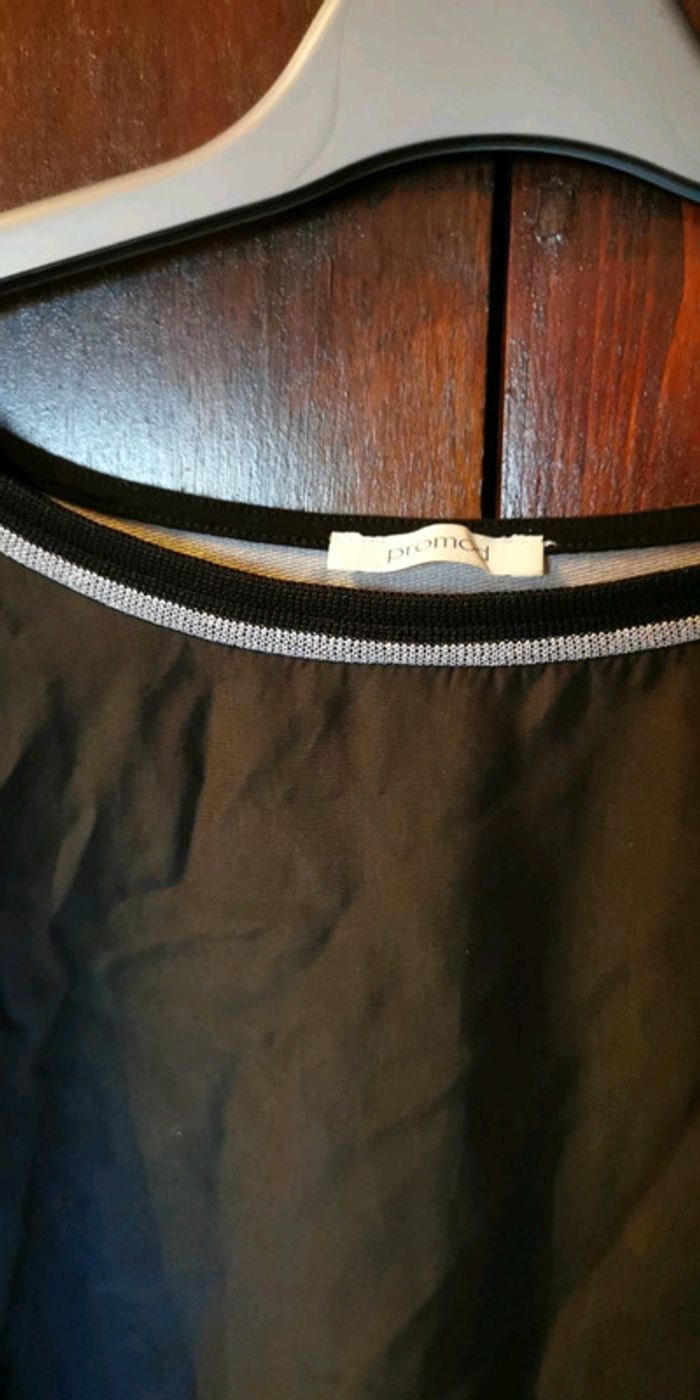 Tee-shirt bi matière - photo numéro 4