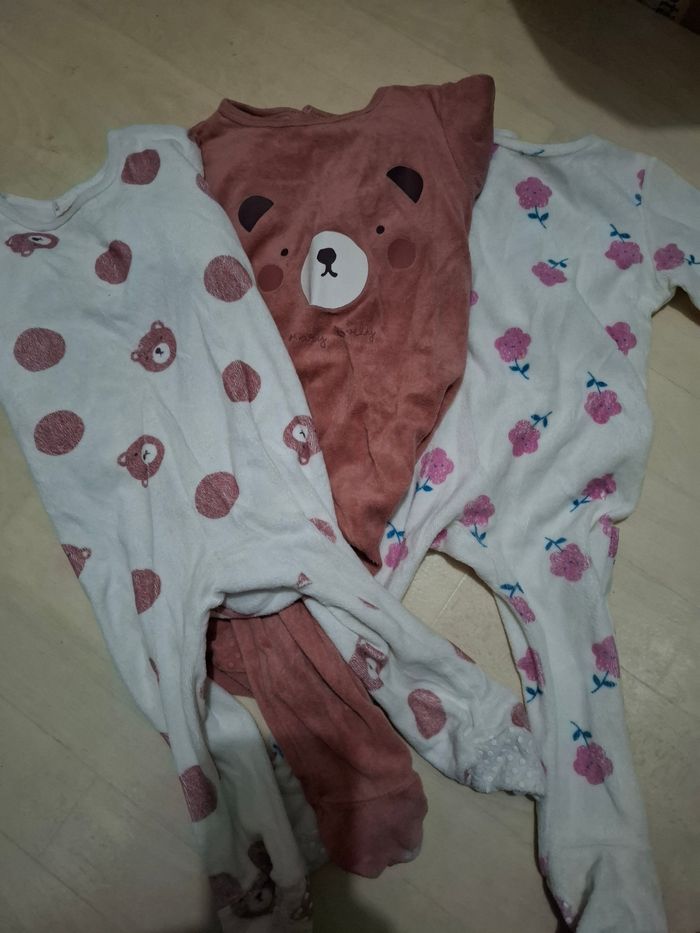 Lot 3 pyjamas Tex Baby 12 18 mois