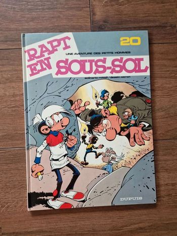 Bande  dessinée Une  aventure des  petits hommes  EO