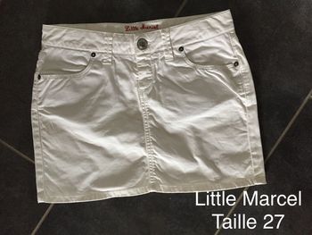 Jupe blanche Little Marcel Taille 27