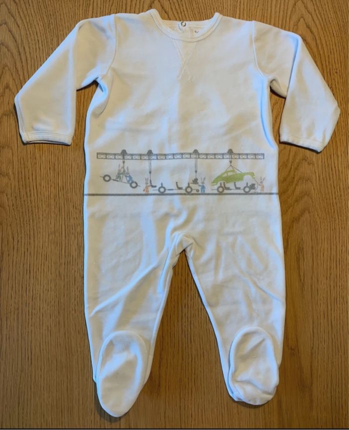 Petit Bateau / grenouillère / garçon / 2 ans