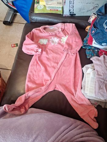 Pyjamas fleur 1an