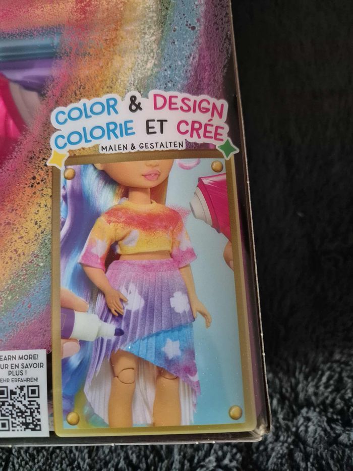 Rainbow High - Poupée DIY Airbrush & Create - Lila Augen - photo numéro 3