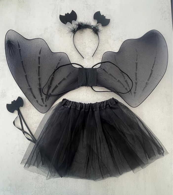 Déguisement chauve souris 3/7 ans