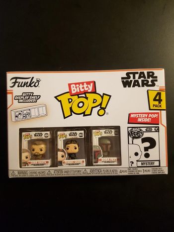 Bitty pop! Star wars funko 4 pack new sealed in box
