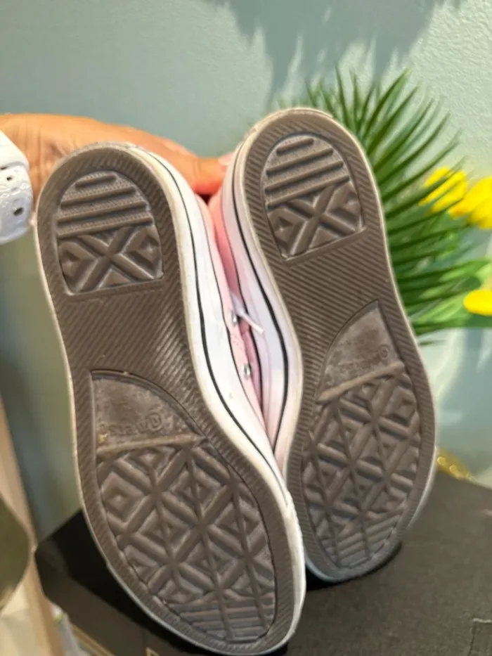 Jolies baskets roses basses état excellent 38 - photo numéro 5