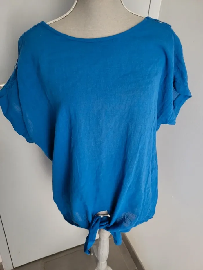 Blouse tunique lin