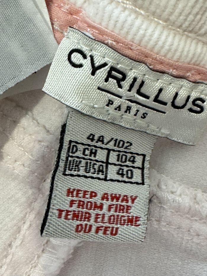 Pantalon velour rose pale Cyrillus - photo numéro 6