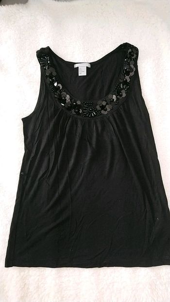 Débardeur avec perles