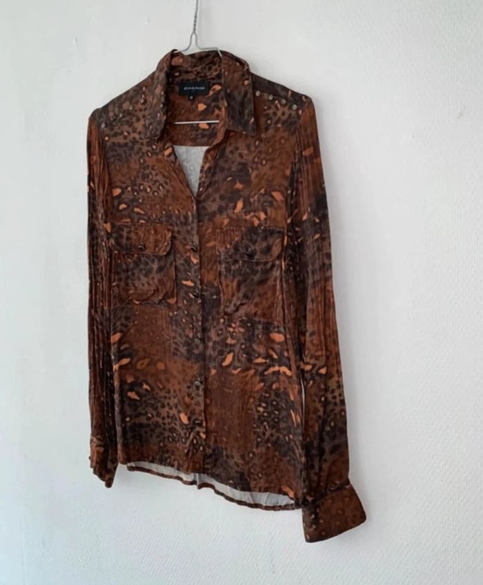 Chemise marron femme taille 36 - photo numéro 3
