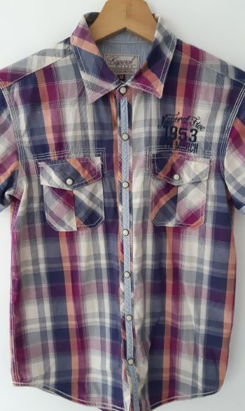 Chemise manches courtes garçon