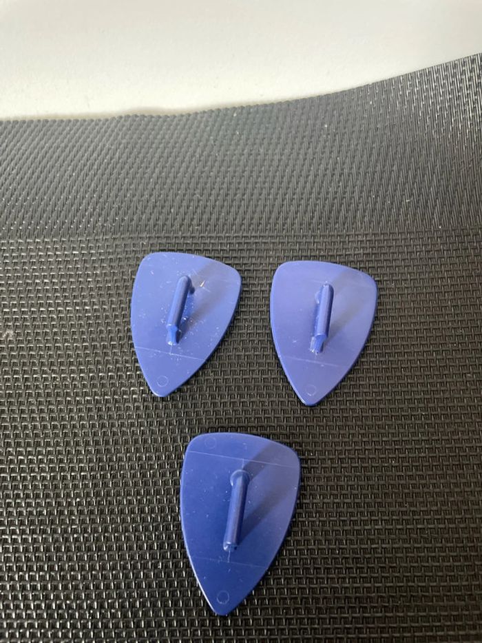 Playmobil lot 3 boucliers bleu emblème chevalier du lion 3268 3287 moyen âge pièces détachées - photo numéro 5