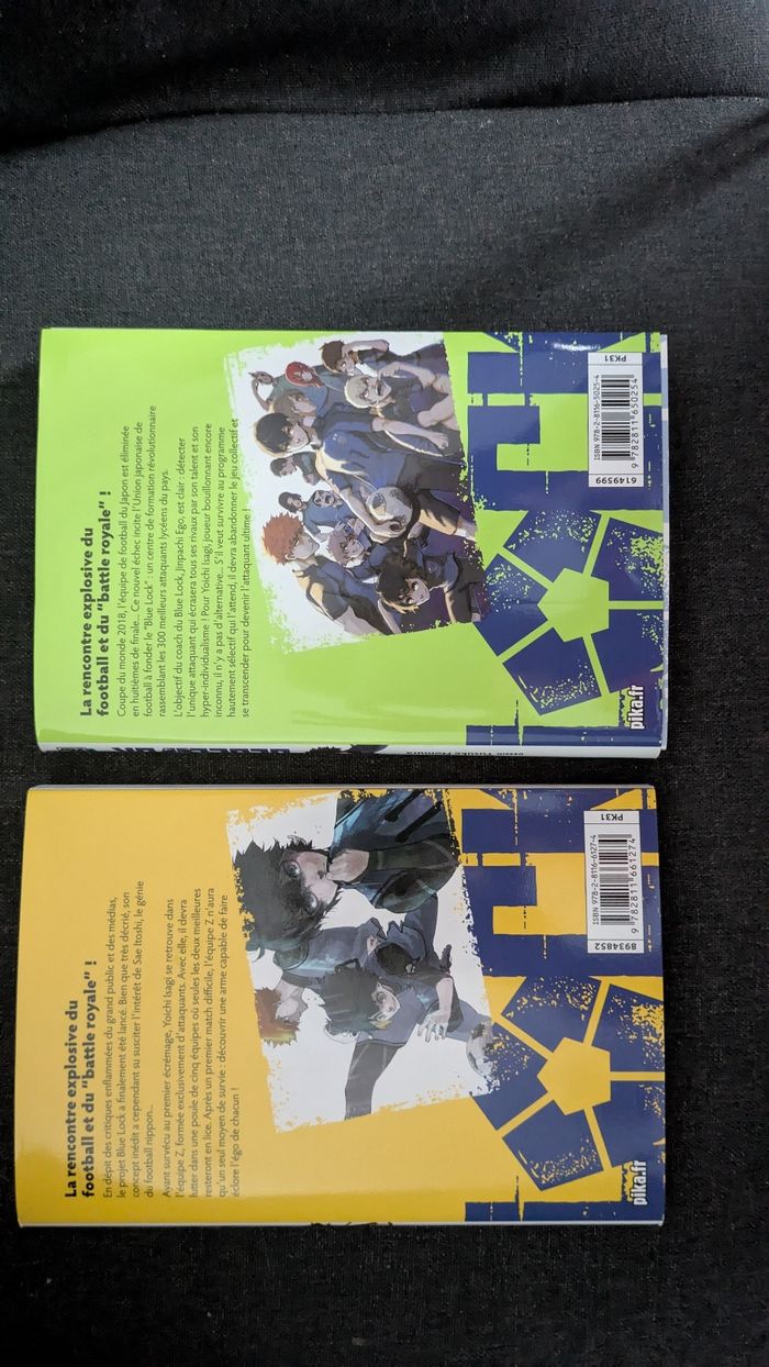 Mangas Bluelock Tomes 1&2 - photo numéro 3