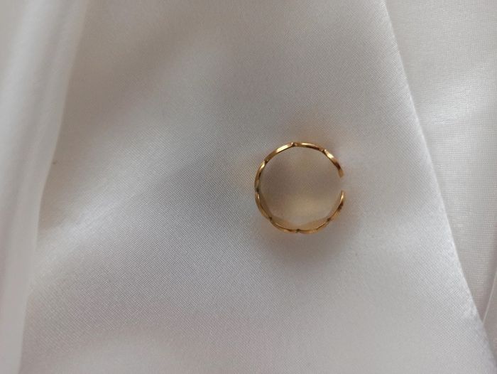 Une bague en acier inoxydable ajustable - photo numéro 2