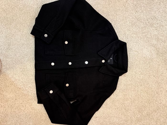 Veste noir Zara