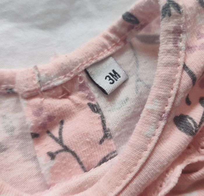 T-shirt manches longues bébé fille 3 mois - photo numéro 6