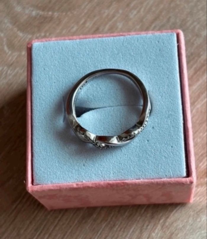 Bague en argent 925 taille 50 - photo numéro 2