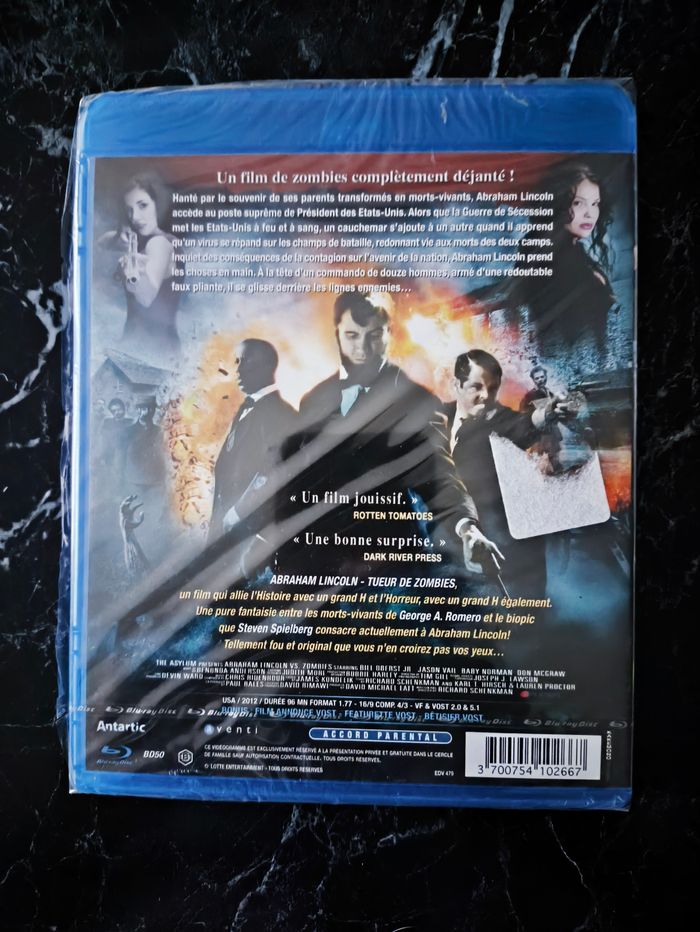 Abraham Lincoln : Tueur de Zombies (neuf) en Blu-ray - photo numéro 2