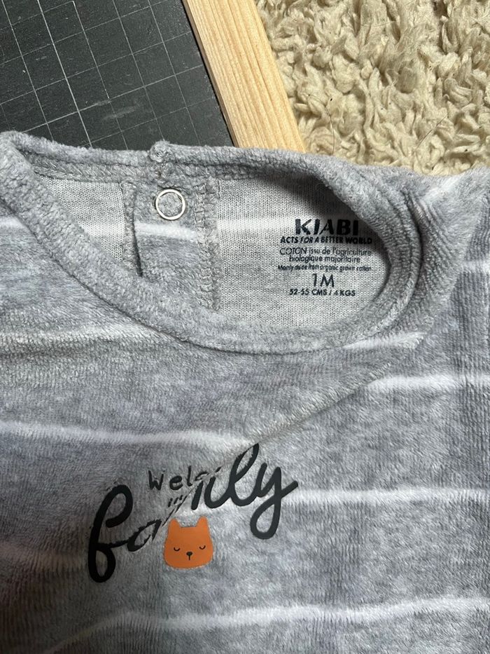 Pyjama chaud kiabi 1 mois - photo numéro 2