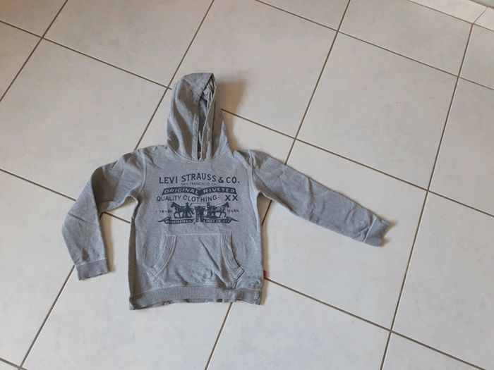 Sweat à capuche garçon Levis 10 ans v1 - photo numéro 2