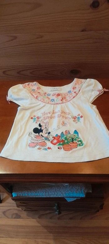 T shirt Minnie 2/3 ans