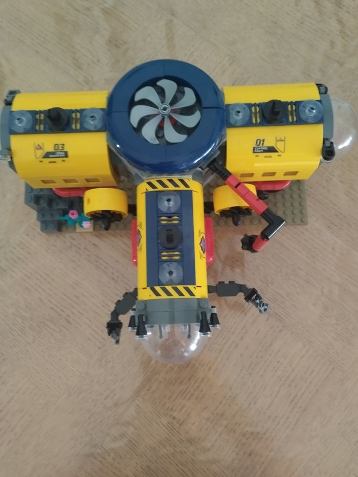Lego base sous-marine + plaque - photo numéro 9