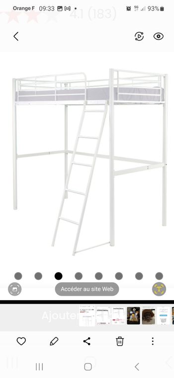 Mezzanine 1 place