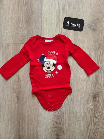 Body Noël 9 mois