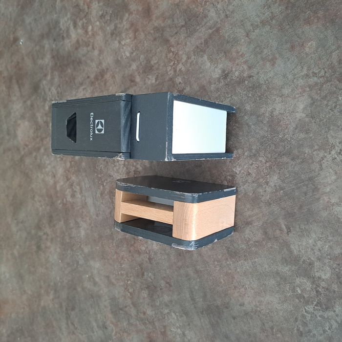 cafetière et grille pain en bois - photo numéro 4