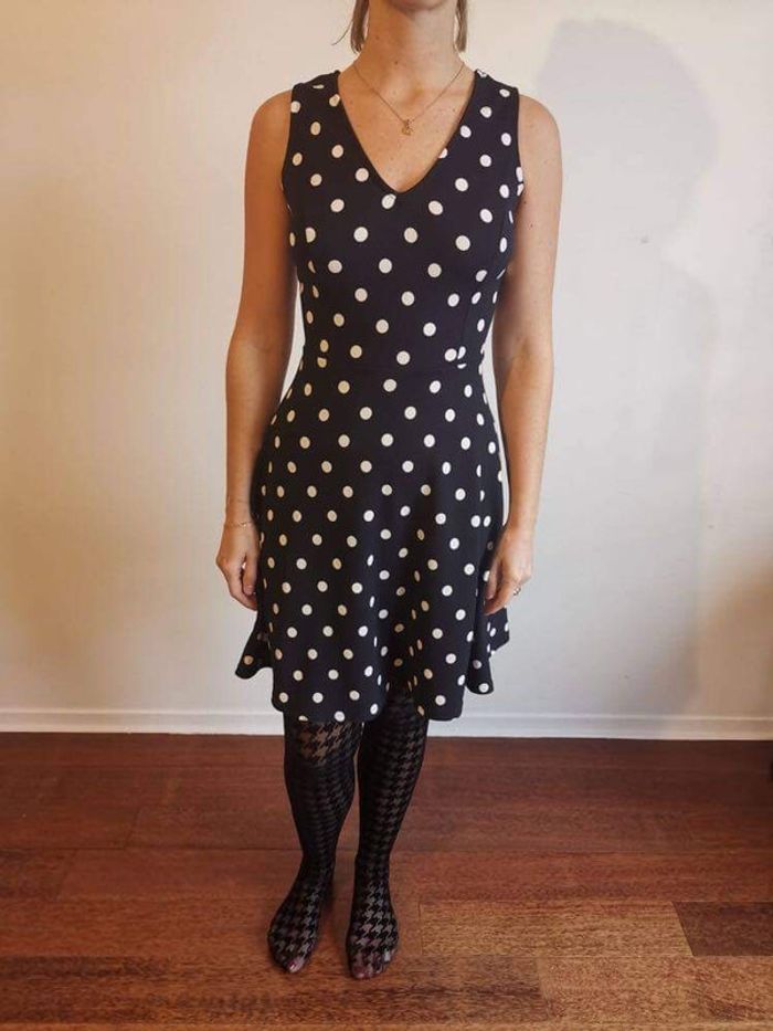 Robe à pois