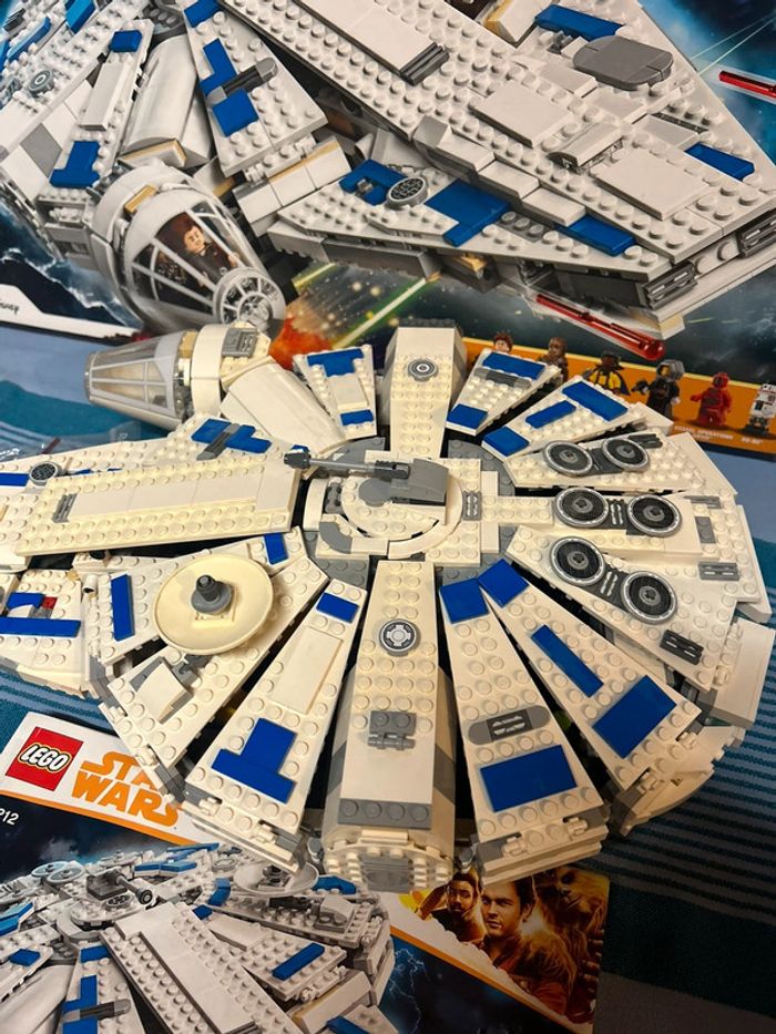 Lego Star Wars Faucon Millenium 75212 Incomplet Sans figurine - photo numéro 3
