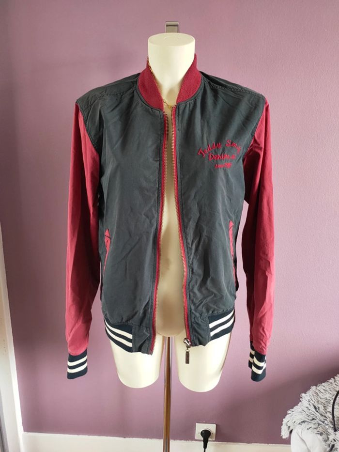 Bomber Teddy Smith vintage - photo numéro 2