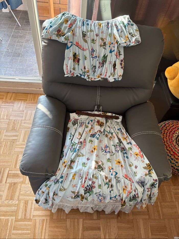 Alice in Wonderland Mary Blair Top and Skirt Set For Adults - photo numéro 2