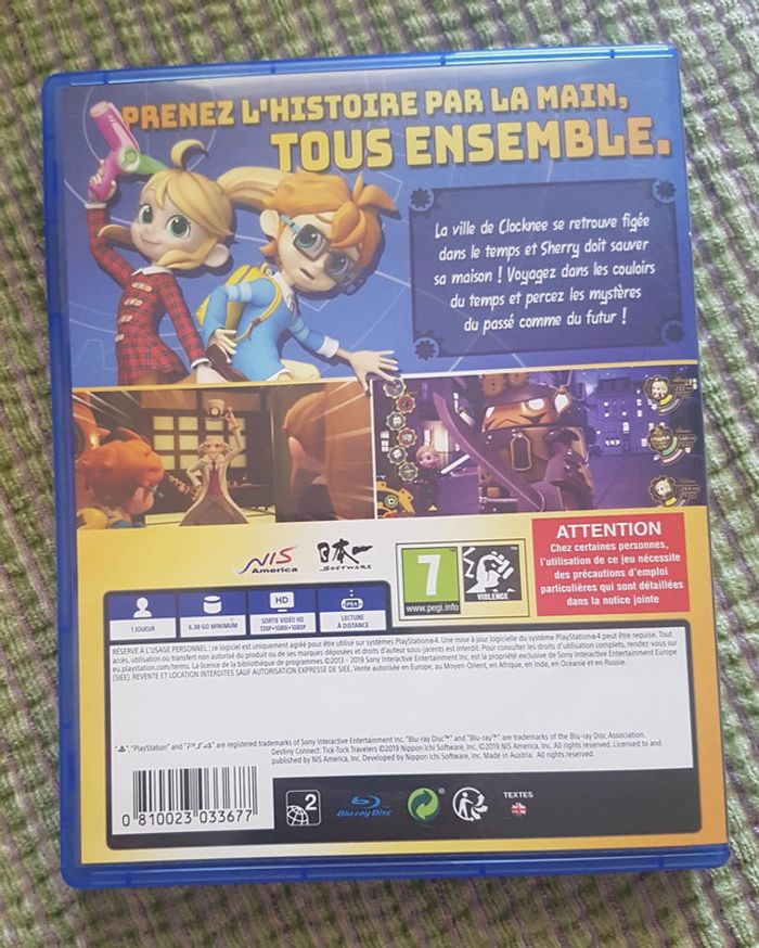 Destiny connect tick tock travelers ps4 game rpg Nis america fr - photo numéro 2