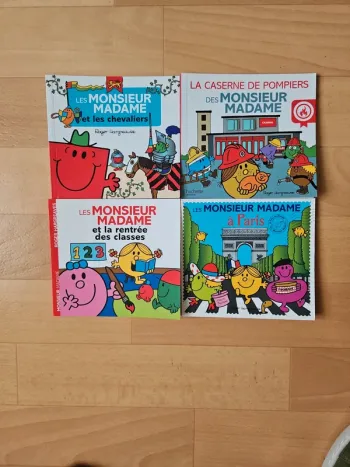 Lot de livres Monsieur Madame