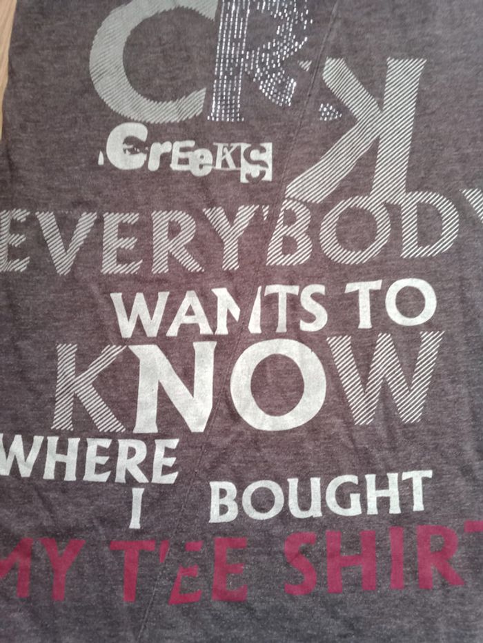 Tunique manches courtes creeks 14 ans 🌞 - photo numéro 2