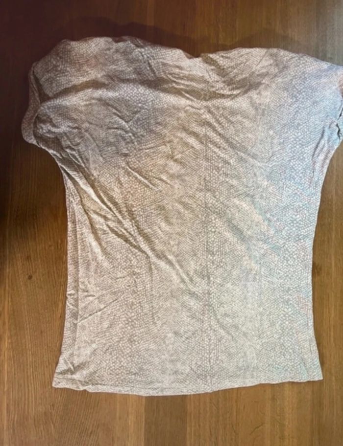 T-shirt la halle taille m beige - photo numéro 2