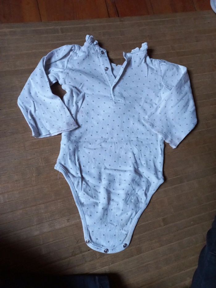 Lot 2bodys coton 12 a 18 mois - photo numéro 4