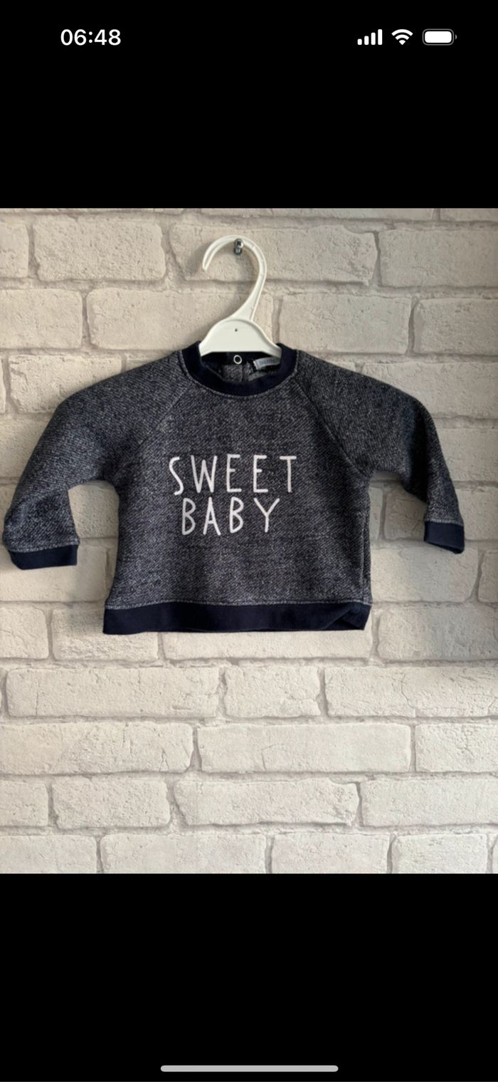 Pull bout chou taille 6 mois