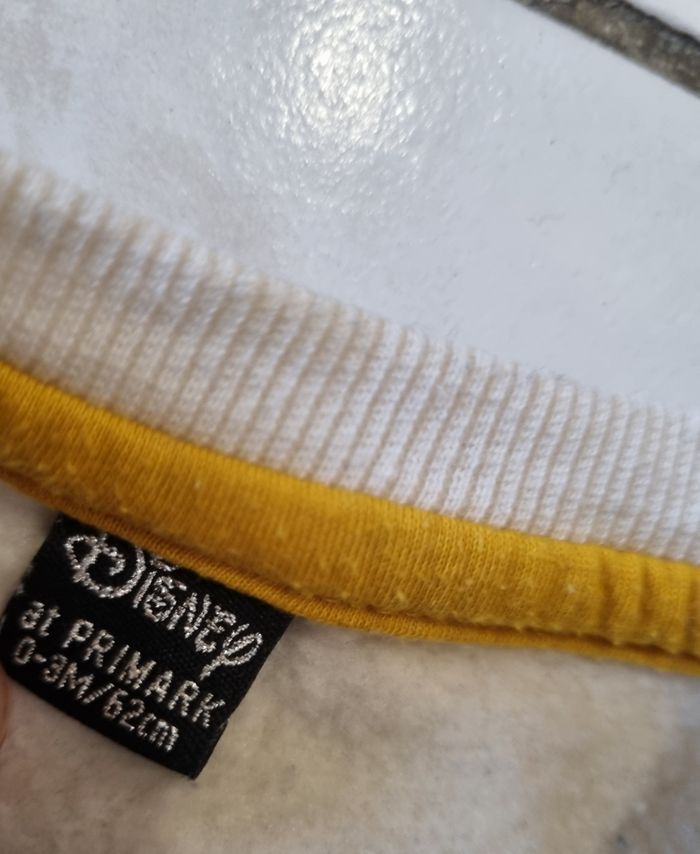 sweat blanc cassé primark disney le roi lion taille 3 mois - photo numéro 2