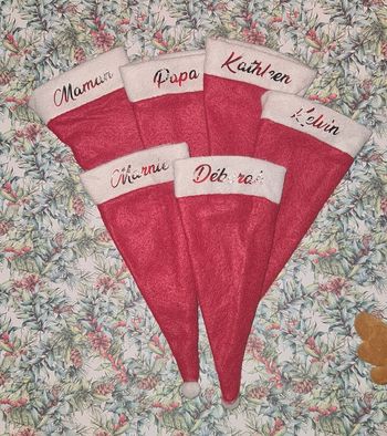 Bonnet pour couvert à personnalisée