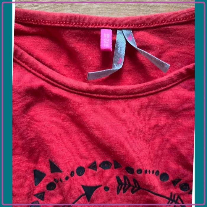 Lot 2 tshirts 10 ans - photo numéro 4